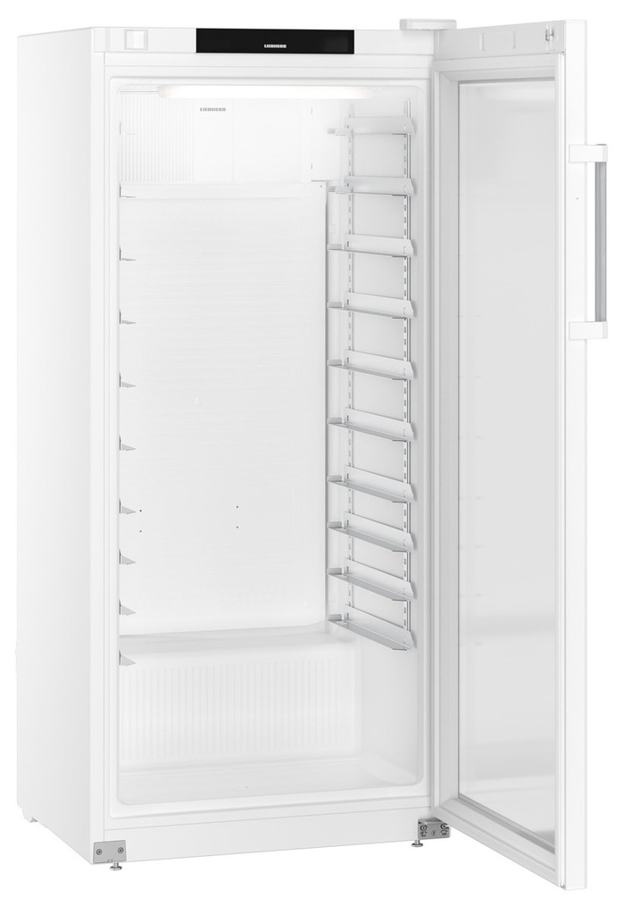 Chladiaca skriňa pre pekárske plechy, presklené dvere, biela, 533 l
