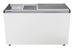 [EFE 4600] Predajná truhlicová mraznička so statickým chladením, 383 l, biela, hliníkový posuvný kryt