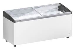 [EFI 4853] Predajná truhlicová mraznička so statickým chladením, 355 l, biela, sklenený posuvný kryt