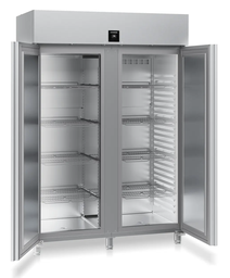 [FFPSrh 1402] Mraziaca skriňa Perfection GN 2/1,  nerez, ventilované chladenie, 2 dvere, externé chladenie, 1360 l