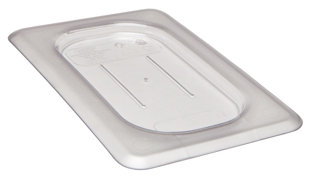 Veko na gastronádobu 1/9, 10,8x17,6 cm, hladká, priehľadný PC