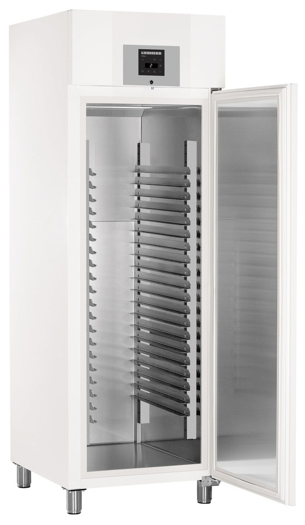 Pekárska chladnička,ventilované chladenie, biela/nerez, 602 l