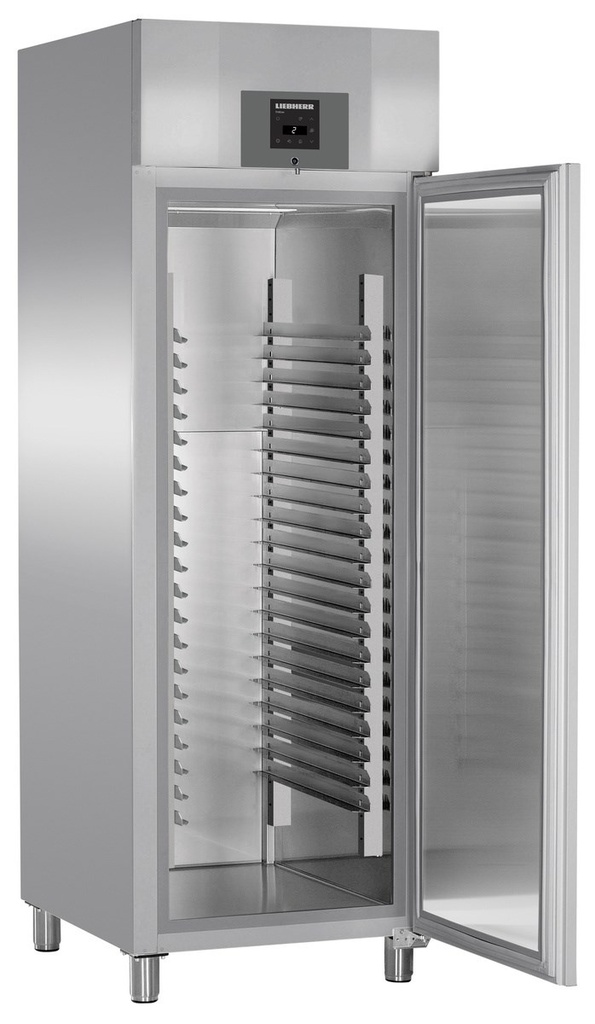 Chladnička pre pekárenské plechy s dynamickým chladením, 400 x 600 mm, 365 l, nerez