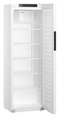 Eventová chladnička s plnými dverami a dynamickým chladením, 377 l, biela