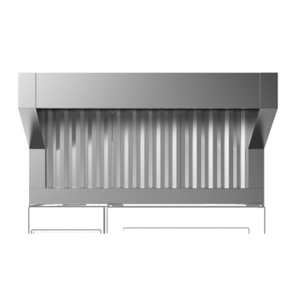 Digestor, bez zápachový, recirkulačný, s ventilátorom, konvektomaty 20 x 1/1 (EL) s pozdĺžnym ukladaním