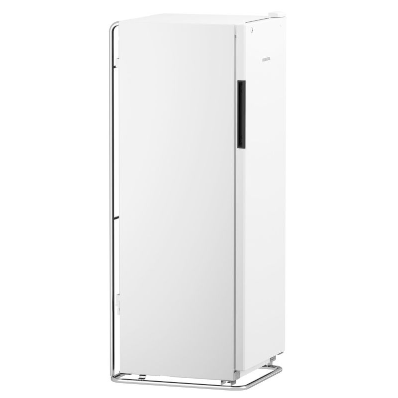 Eventová chladnička s plnými dverami a dynamickým chladením, 327 l, biela, s ochranným rámom