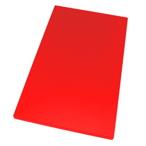 Doska plastová červená 600 x 400 mm