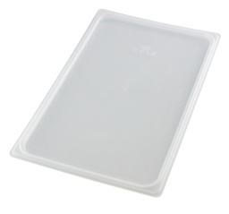 [10PPCWSC190] Veko s tesnením na nádobu na potraviny GN  1/1, 32,5 x 53 cm, priesvitný PP 