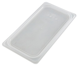 [30PPCWSC190] Veko s tesnením na nádobu na potraviny GN  1/3, 17,6 x 32,5 cm, priesvitný PP 