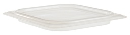 [60PPCWSC190] Veko bez úchytov na nádobu na potraviny GN  1/6, 16,2 x 17,6 cm, priesvitný PP