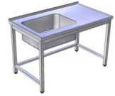 [USN-2] Umývací stôl nerezový