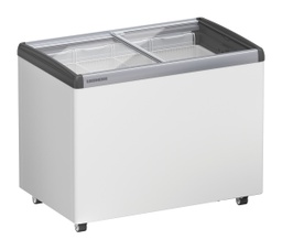 [EFE 3052] Predajná truhlicová mraznička so statickým chladením, 222 l, biela, sklenený posuvný kryt