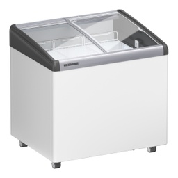 [EFI 2153] Predajná truhlicová mraznička so statickým chladením, 143 l, biela, sklenený posuvný kryt