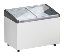 [EFI 2853] Predajná truhlicová mraznička so statickým chladením, 196 l, biela, sklenený posuvný kryt