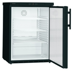 [FKUv 1610 744] Podpultová chladnička s dynamickým chladením, 134 l, čierna