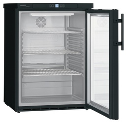 [FKUv 1613] Podpultová chladnička s dynamickým chladením, 148 l, biela, sklenené dvere