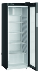 [MRFvd 3511 744] Chladnička s presklennými dverami a dynamickým chladením, 347 l, čierna