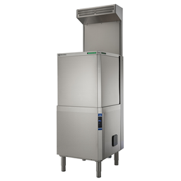 [504293] Priebežná umývačka riadu Green&amp;Clean, 80 koš/h automatický zdvih, ESD, ZERO LIME, CLEAR BLUE,