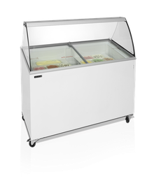 [IC 400 SC + IC400SCE-SO] Zmrzlinový mraziaci box so sklenenou nadstavbou