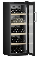[WPbli 5031] Chladnička na skladovanie vína GrandCru, 386 l, čierna, sklenené dvere, smart