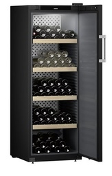 [WSbli 5031] Chladnička na skladovanie vína GrandCru, 378 l, čierna, plné dvere, smart