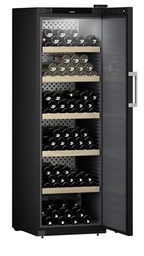 [WSbli 5231] Chladnička na skladovanie vína GrandCru, 434 l, čierna, plné dvere, smart